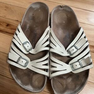 Birkenstock Granada White Sandals